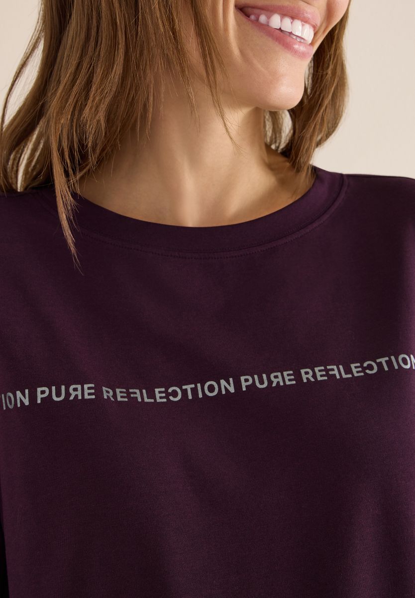 Langarmshirt mit Wording