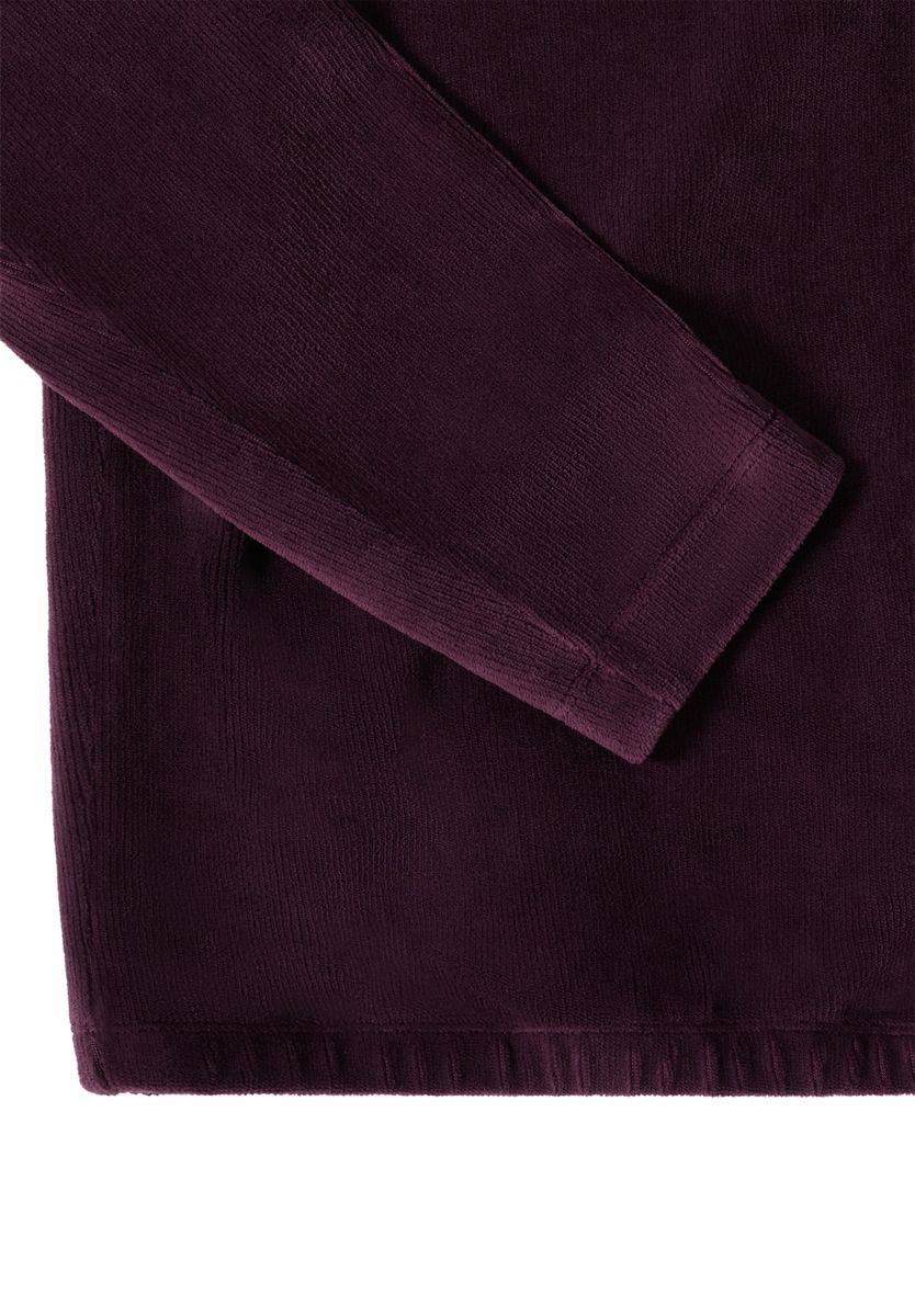 Cord Shirt mit großem Kragen