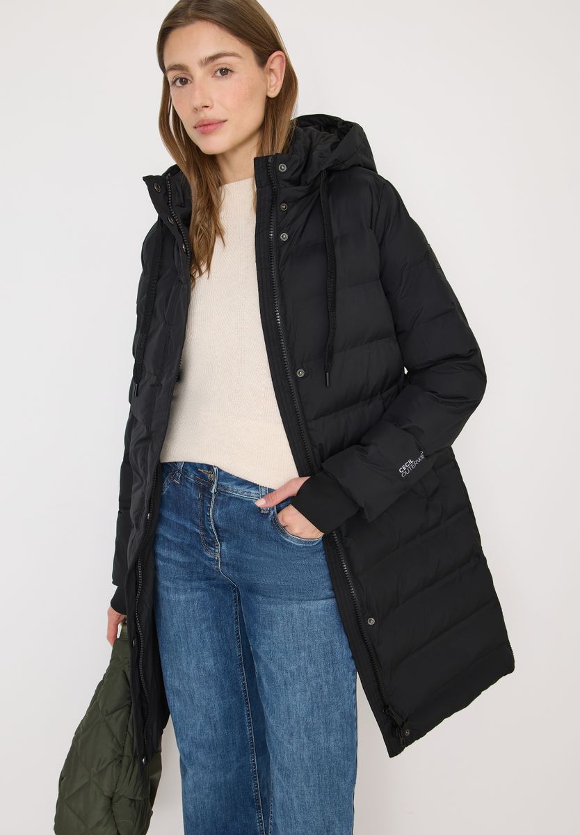 Mantel mit verklebten Nähten