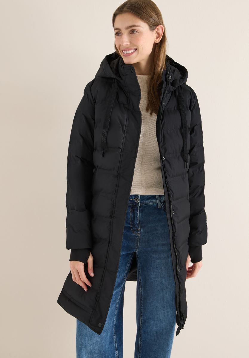 Mantel mit verklebten Nähten