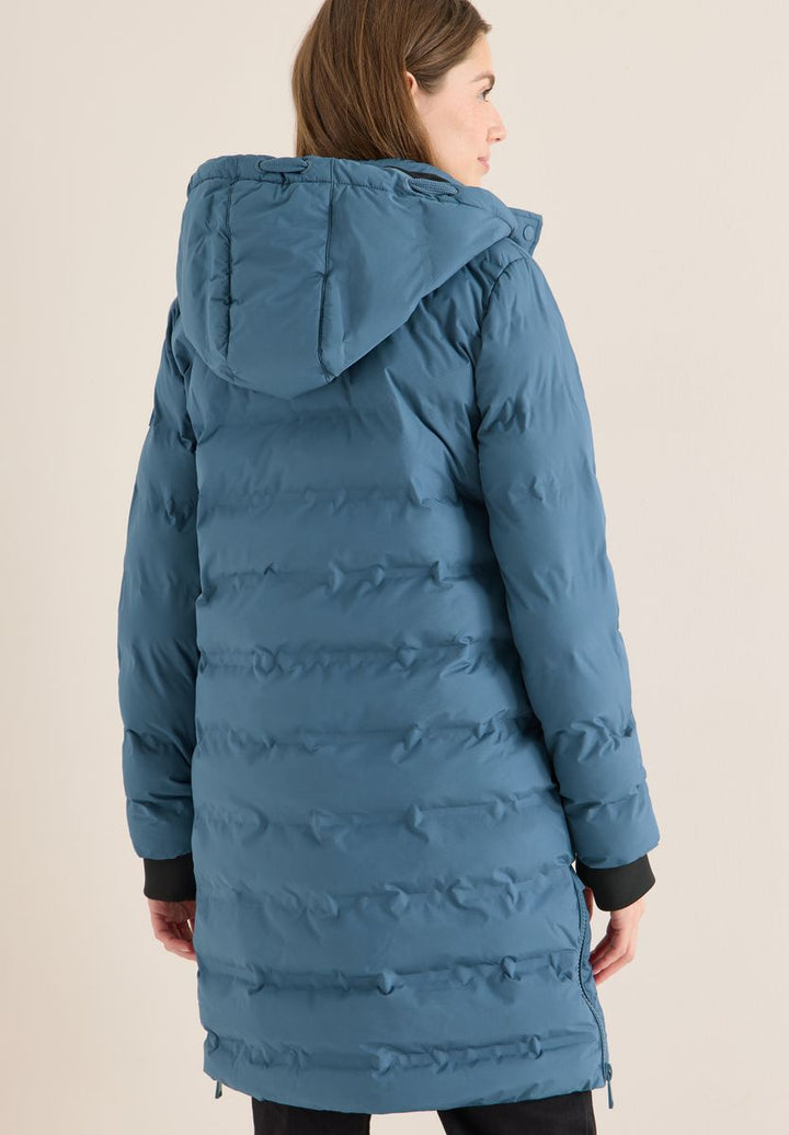 Mantel mit verklebten Nähten