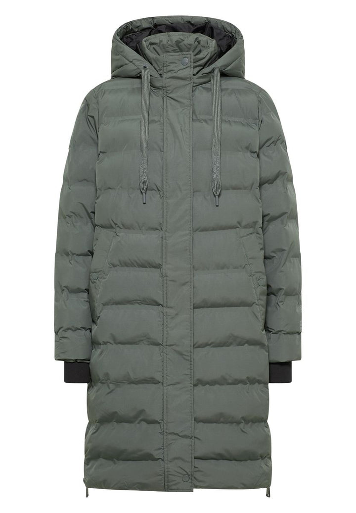 Mantel mit verklebten Nähten