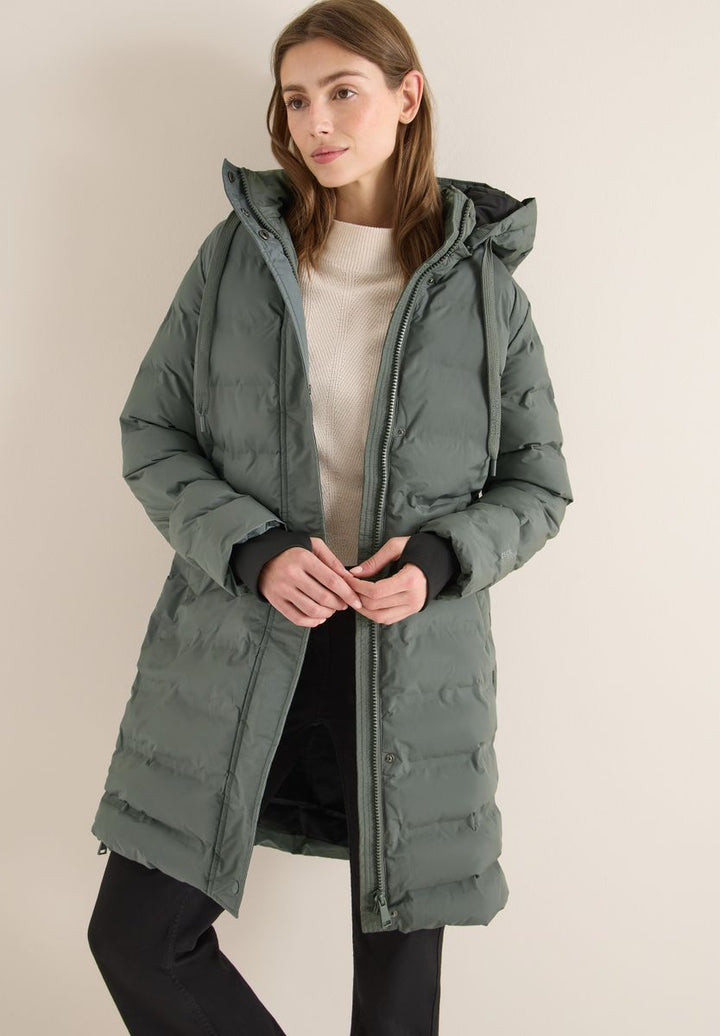 Mantel mit verklebten Nähten