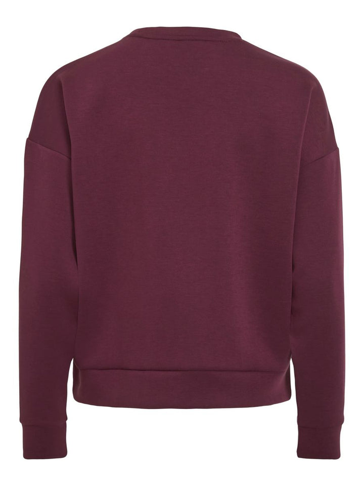 VIREFLECT EMB MINIMALISM L/S SWEAT TOP/R