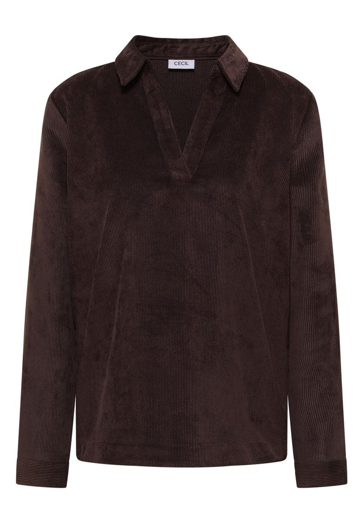 Softe Cordbluse