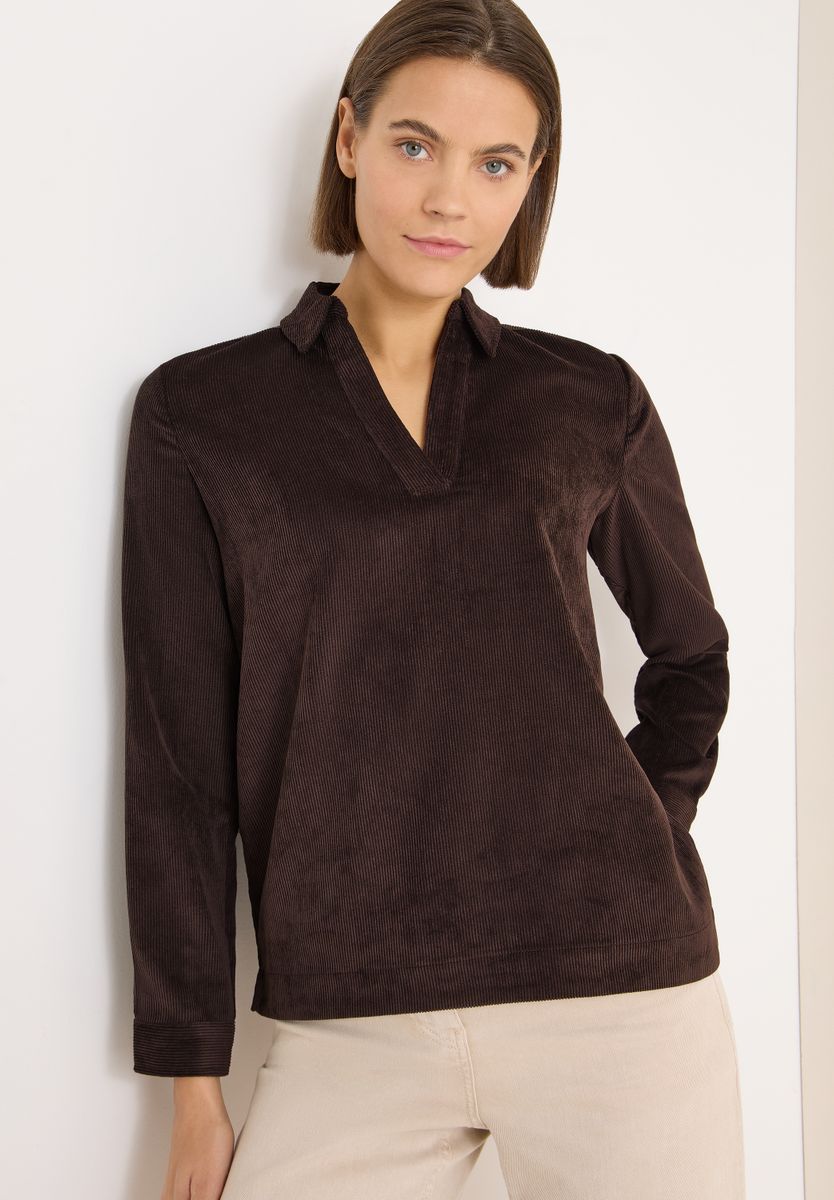 Softe Cordbluse