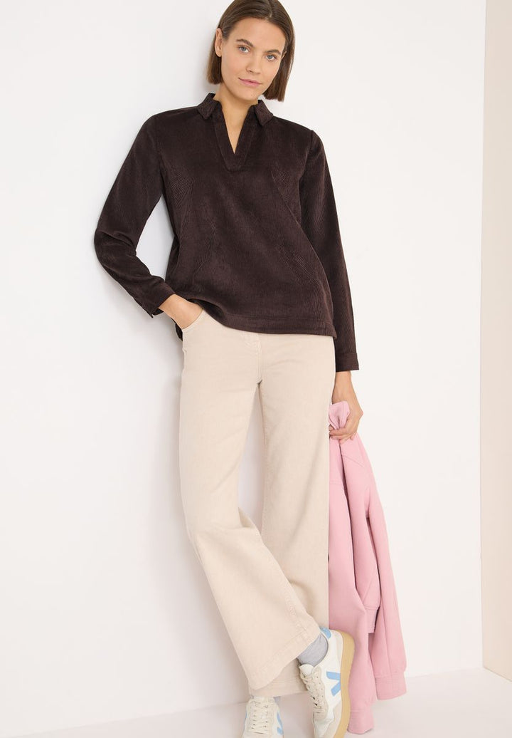Softe Cordbluse