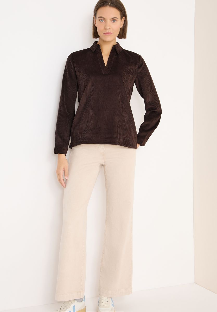 Softe Cordbluse