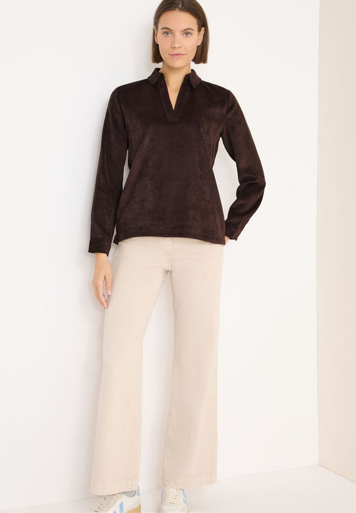 Softe Cordbluse