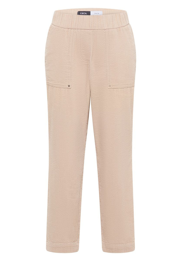 Sportive Loose Fit Cordhose