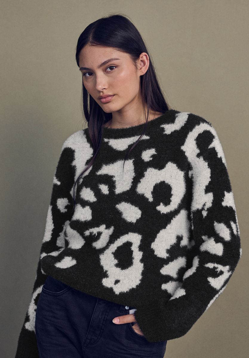 Kuscheliger Rundhalspullover