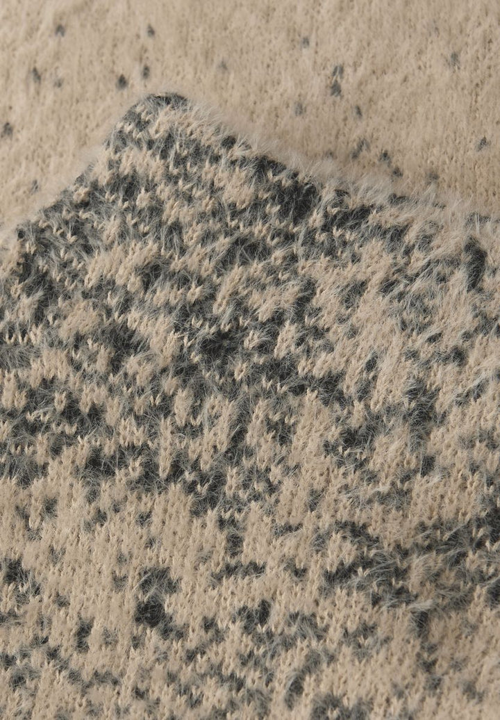 Federgarn Jacquard Pullover