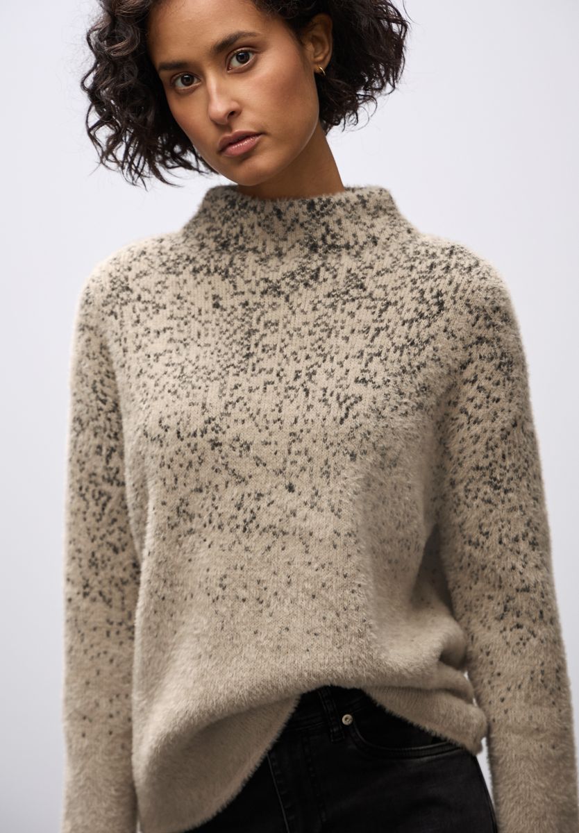 Federgarn Jacquard Pullover