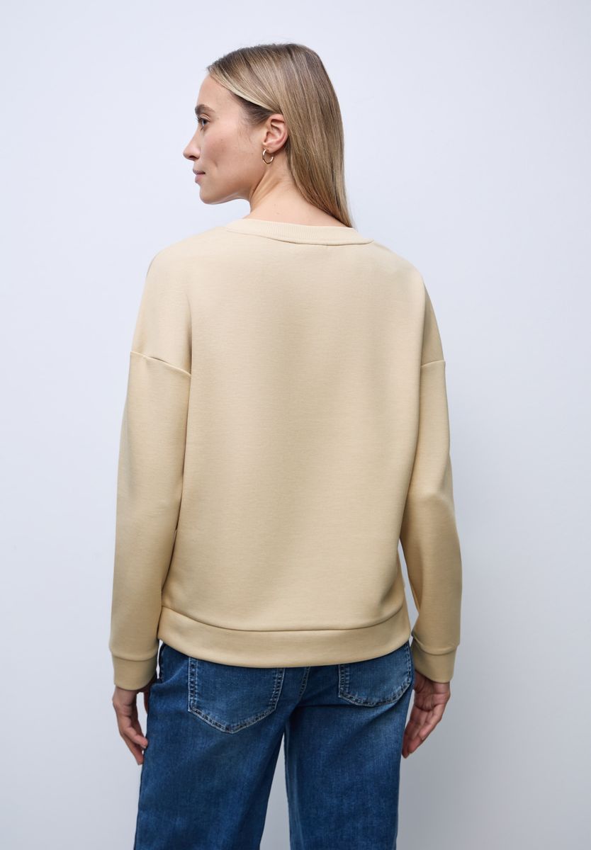 Shirt mit Ripp-Detail