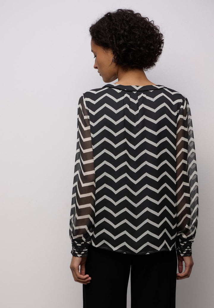 Chiffon Tunika mit Tape