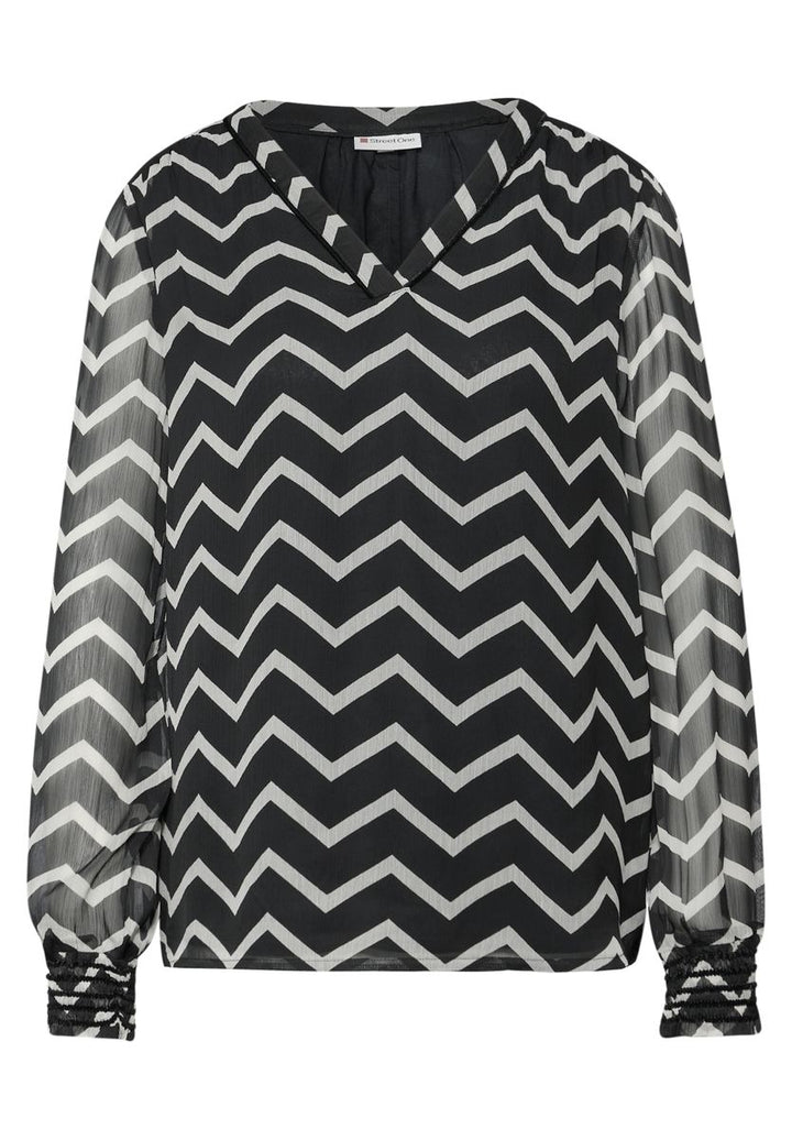 Chiffon Tunika mit Tape