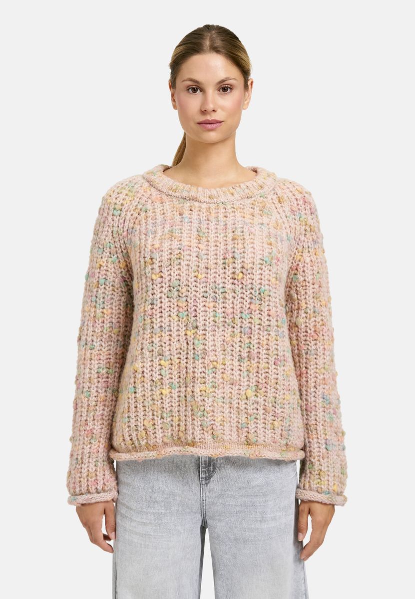 Effect yarn raglan Pullover