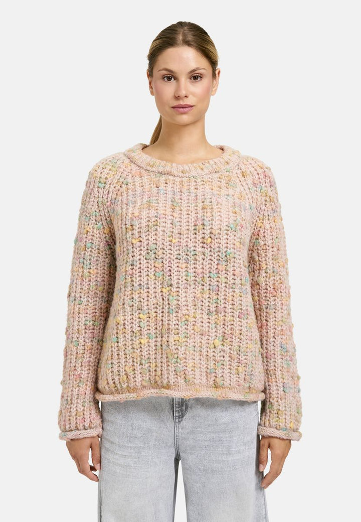 Effect yarn raglan Pullover