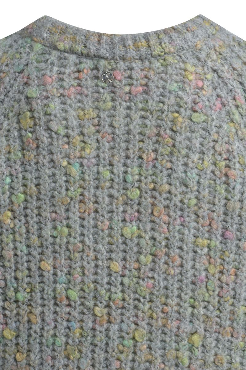 Effect yarn raglan Pullover