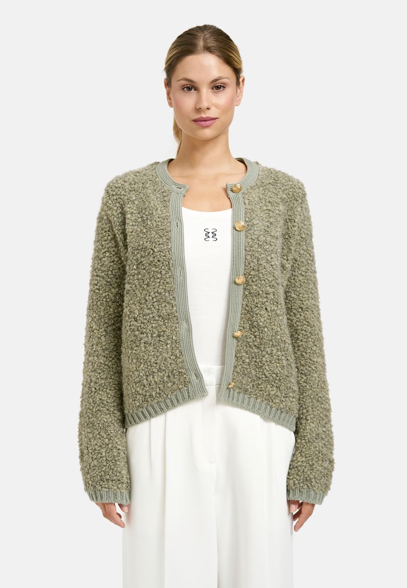BouclÃ© Cardigan