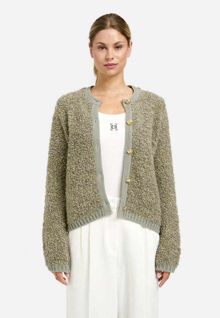 BouclÃ© Cardigan