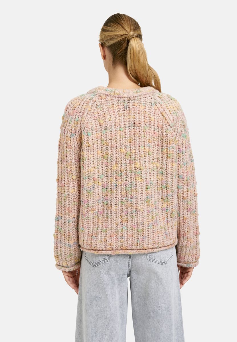 Effect yarn raglan Pullover