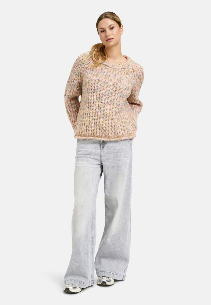 Effect yarn raglan Pullover