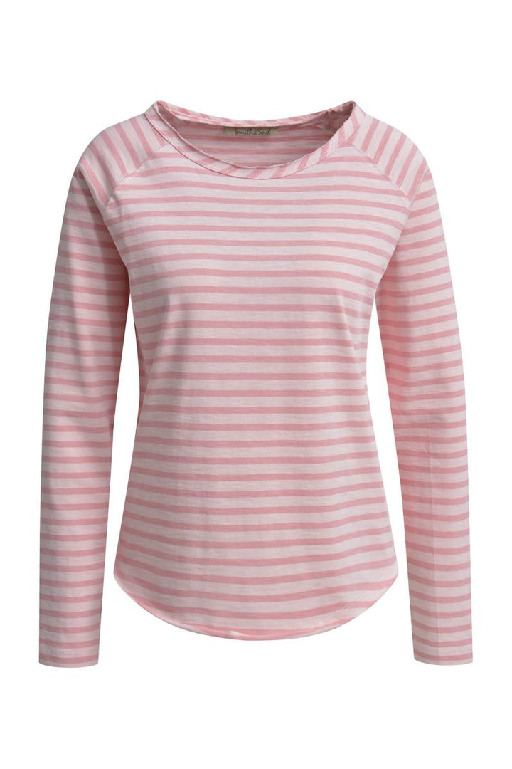 Regular Basic Sweat Raglan Striped