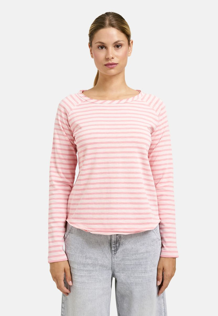Regular Basic Sweat Raglan Striped