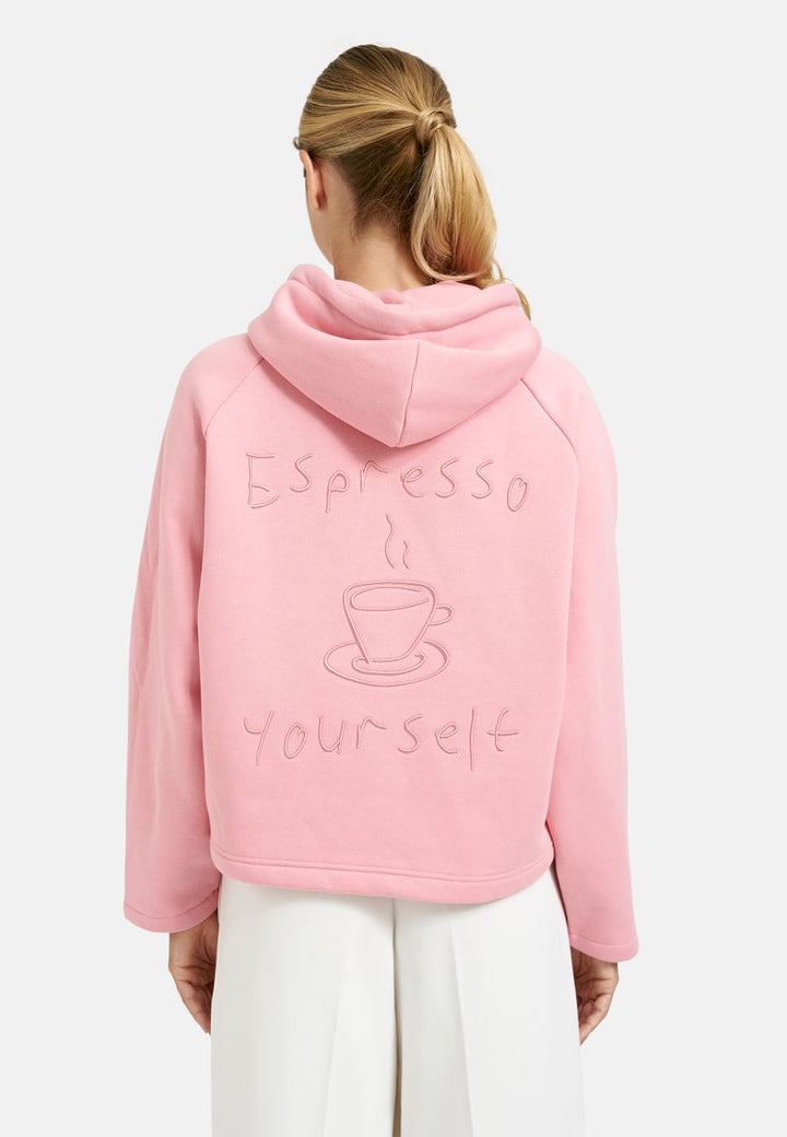 Boxy Hoodie Embroidery