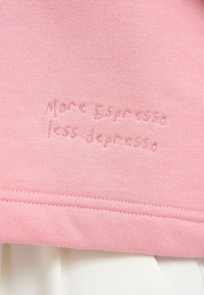 Boxy Hoodie Embroidery