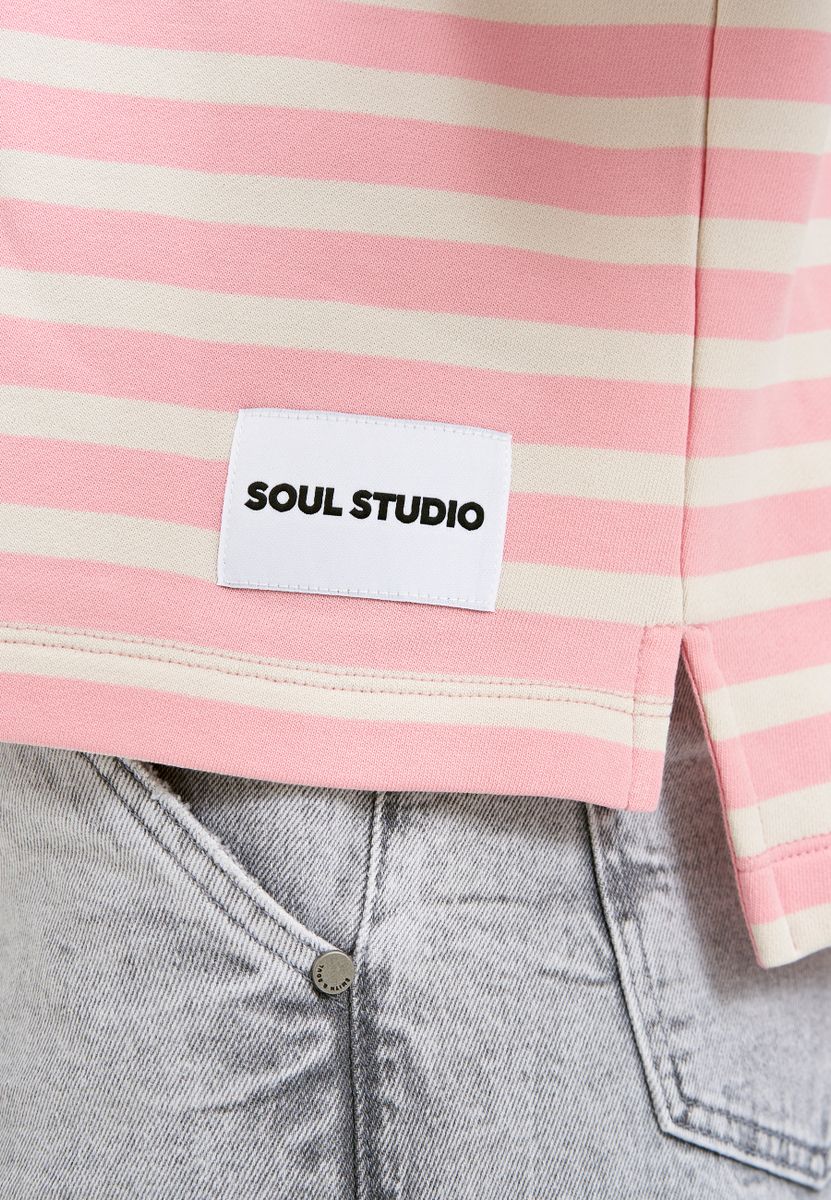 Boxy Sweatshirt Soul Studio Striped