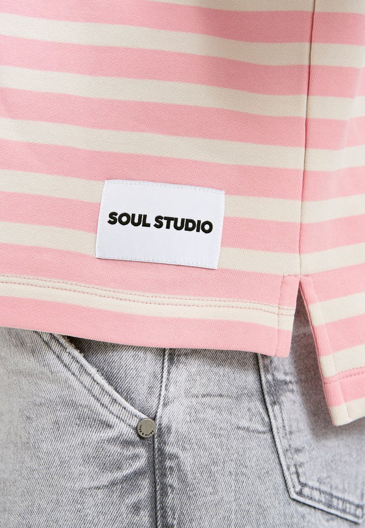 Boxy Sweatshirt Soul Studio Striped