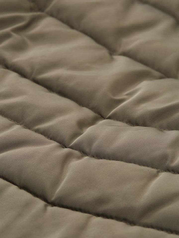 Puffer-Mantel mit abnehmbarer Kapuze