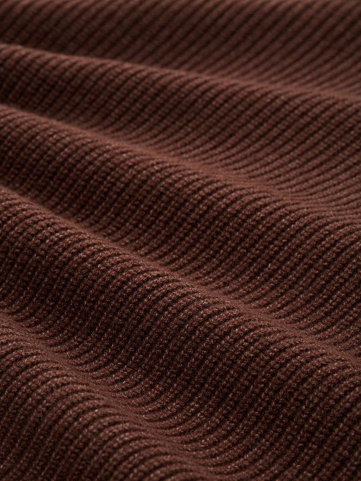 Oversize Cardigan mit Rundhalsausschnitt