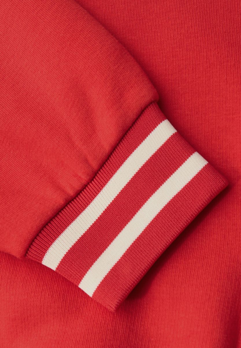 Loose Fit Print Sweatshirt