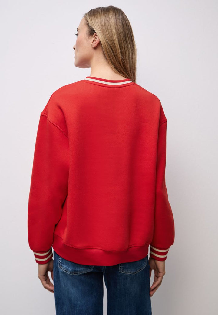 Loose Fit Print Sweatshirt