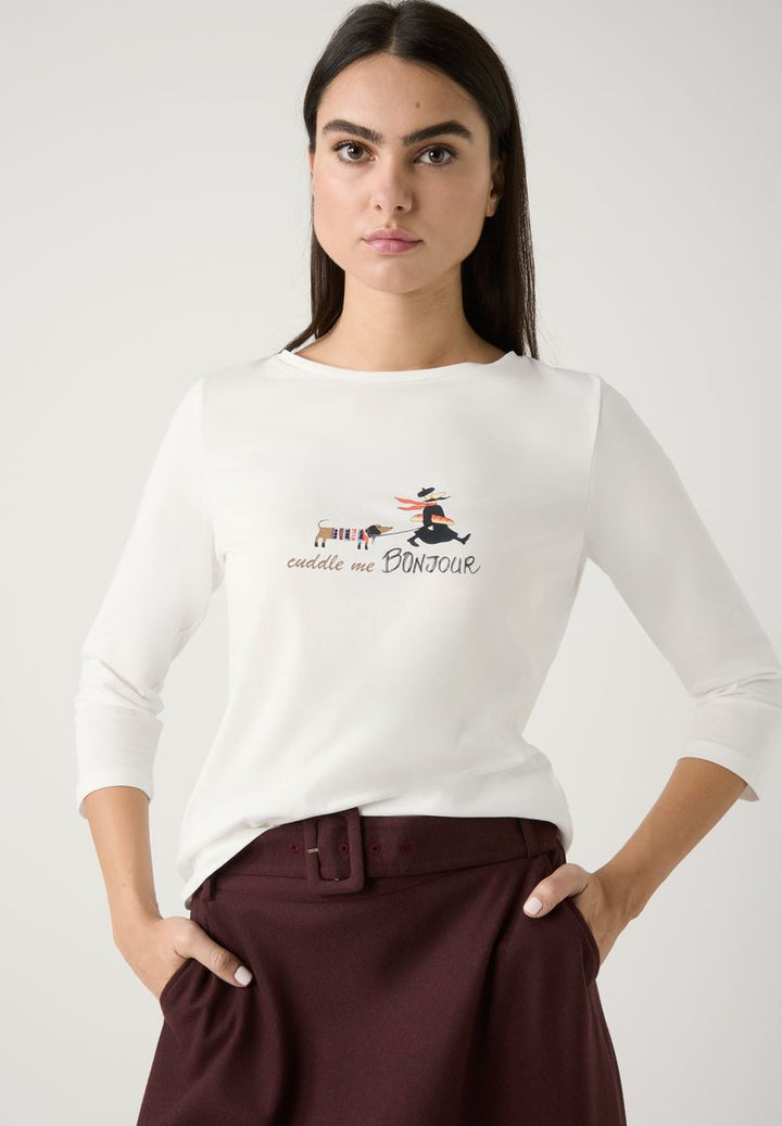 T-Shirt mit Frontprint