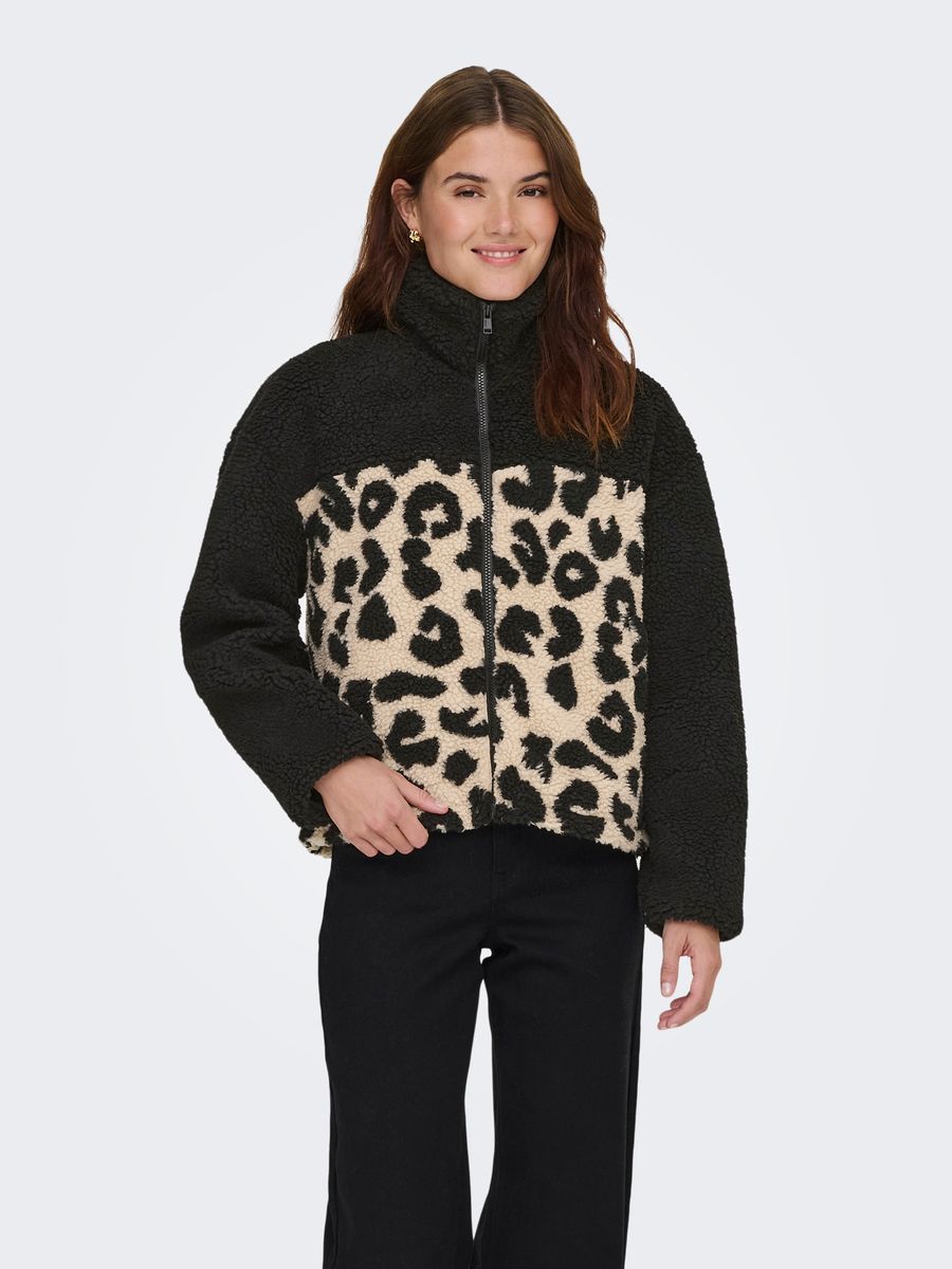 ONLELAINE TEDDY LEO JACKET CS OTW