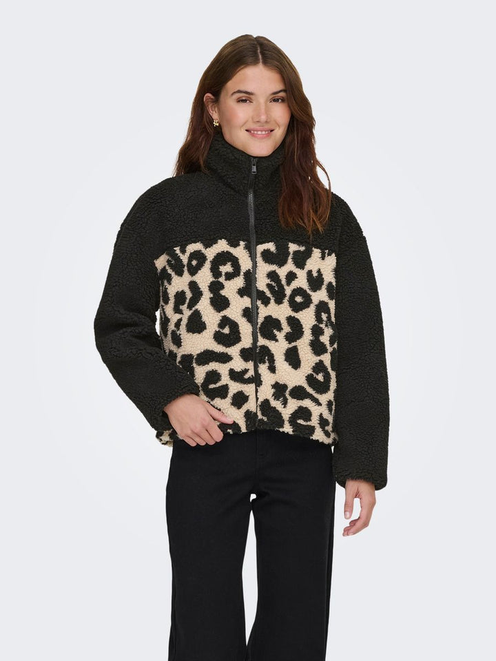 ONLELAINE TEDDY LEO JACKET CS OTW