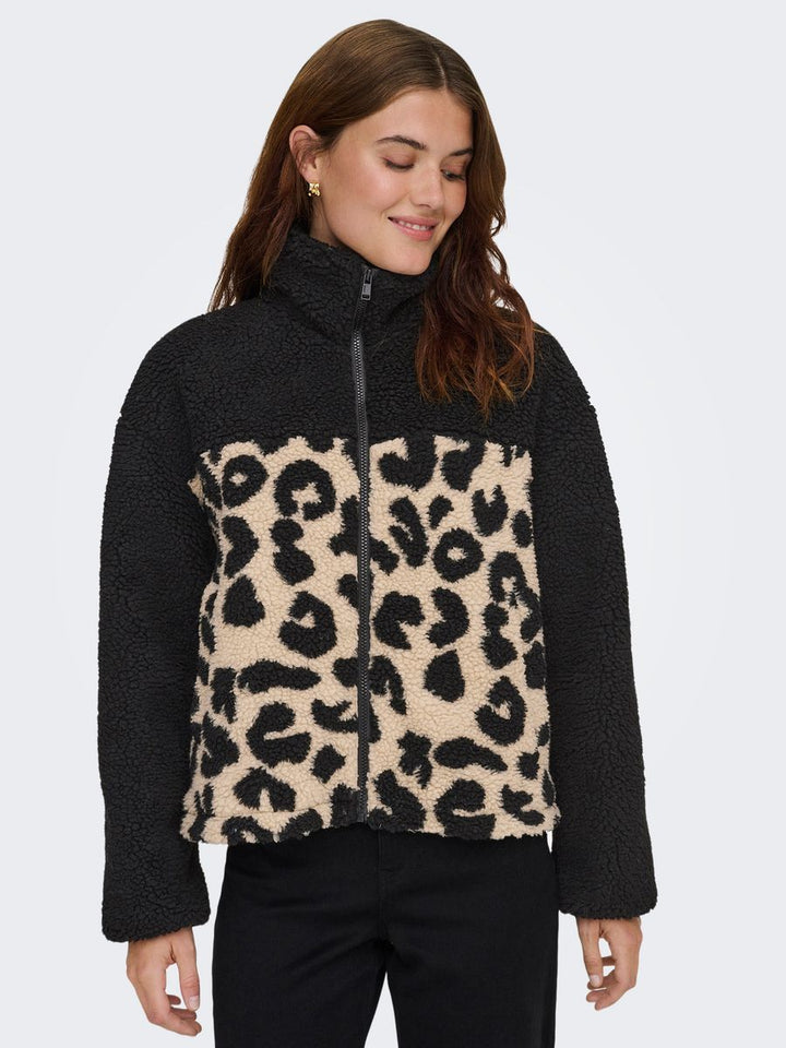 ONLELAINE TEDDY LEO JACKET CS OTW