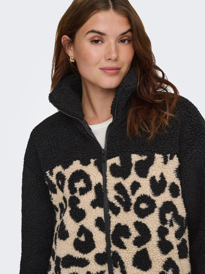 ONLELAINE TEDDY LEO JACKET CS OTW