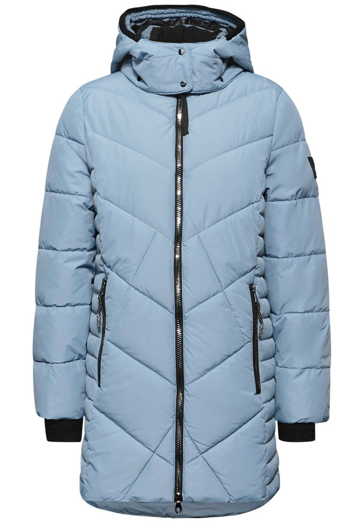 Steppjacke in Midi-Länge