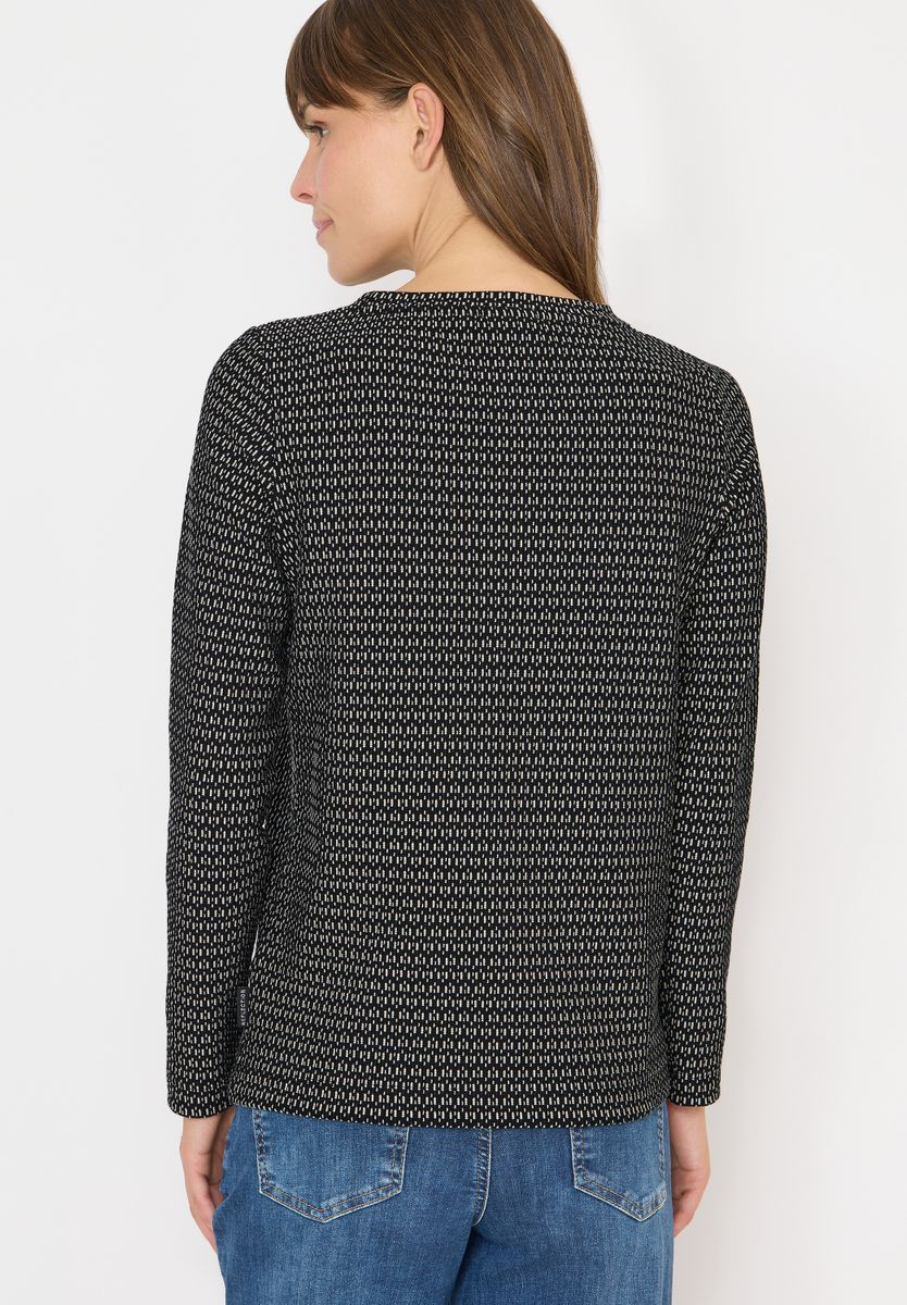 Two-Tone Strukturshirt