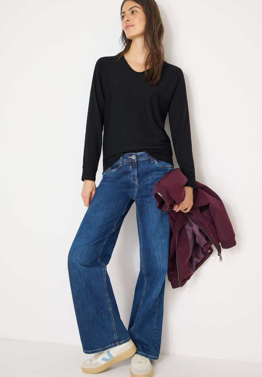 Dolman Pullover mit Glitzer