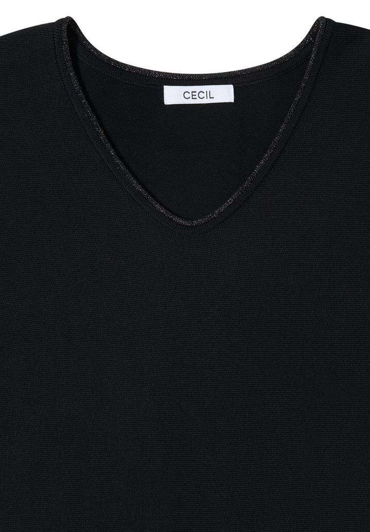 Dolman Pullover mit Glitzer