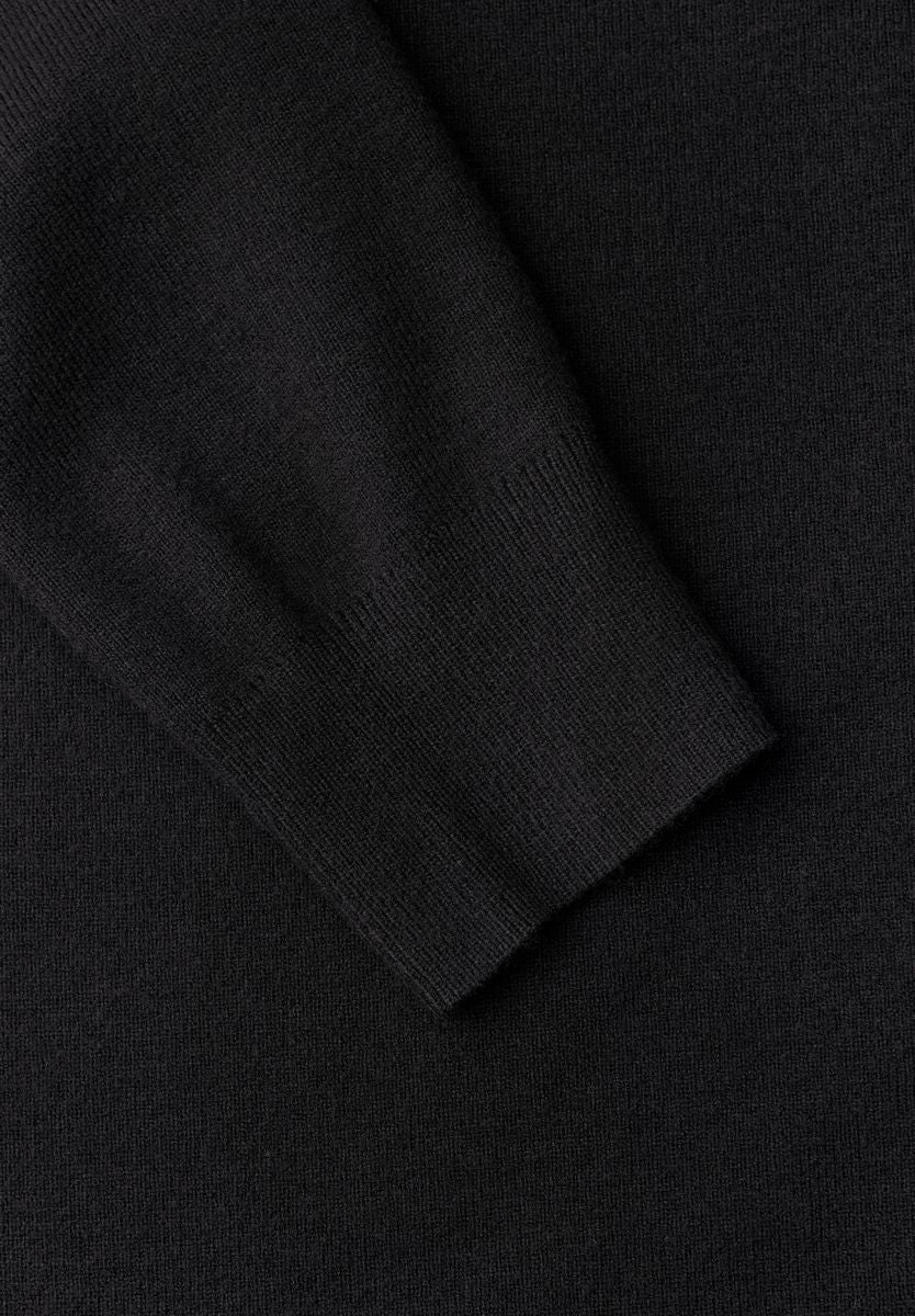 Turtleneck Strickkleid
