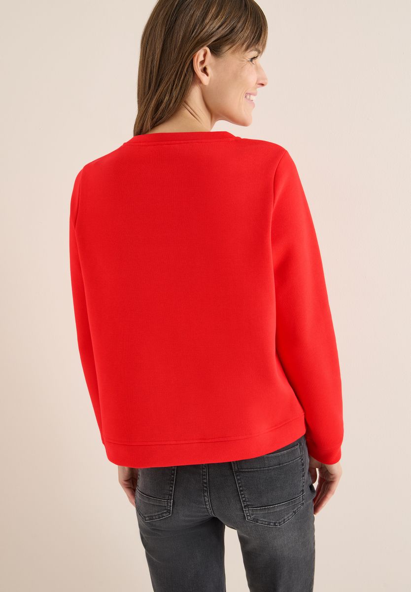 Sweatshirt mit Stickerei