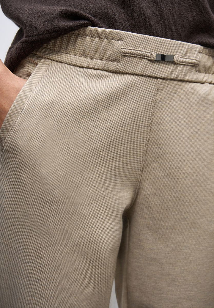 Melange Hose mit Detail