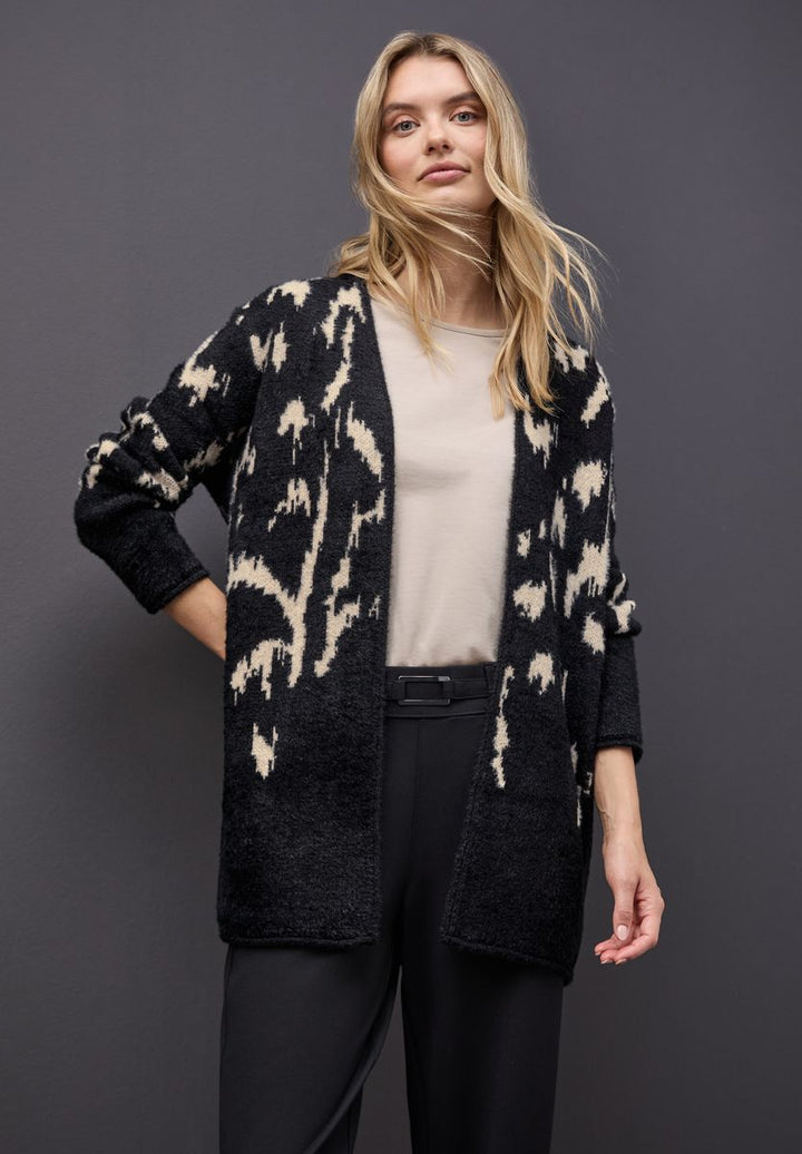 Softer Jacquard Cardigan